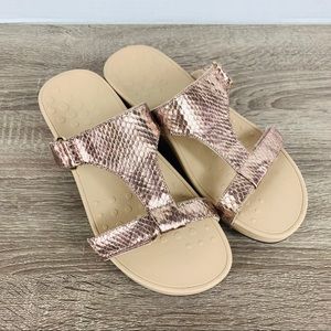 NEW Vionic Rose Gold Sandals 8